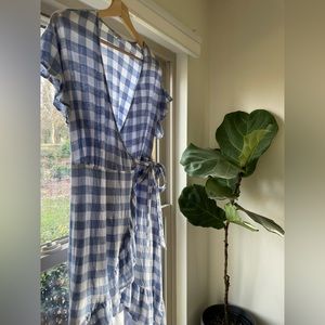 Rails wrap dress